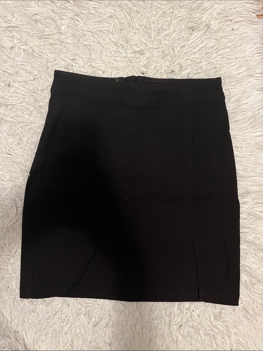 Garage Black Mini Pencil Skirt